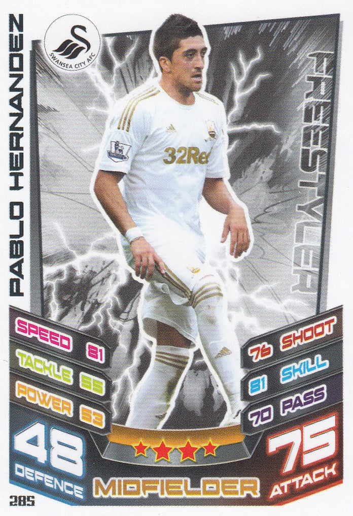 285. PABLO HERNANDEZ - SWANSEA CITY - FREESTYLER