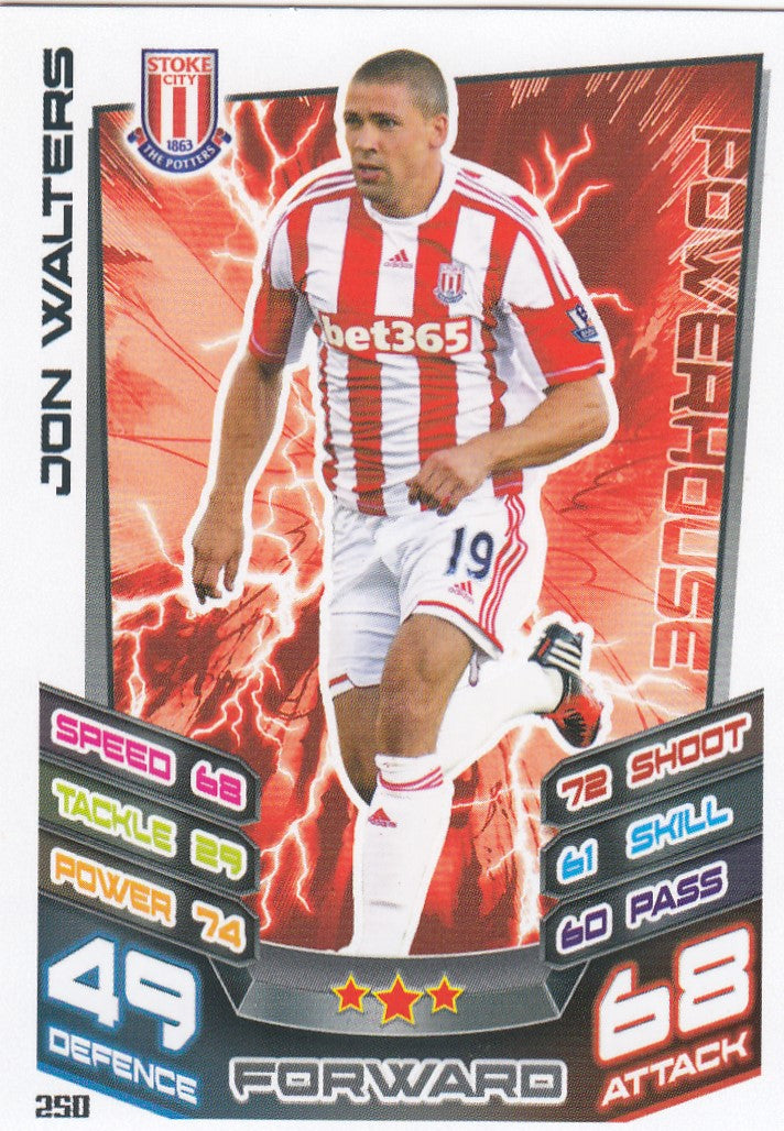 250. JON WALTERS - STOKE CITY - POWERHOUSE
