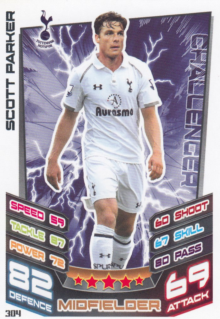 304. SCOTT PARKER - TOTTENHAM HOTSPUR - CHALLENGER