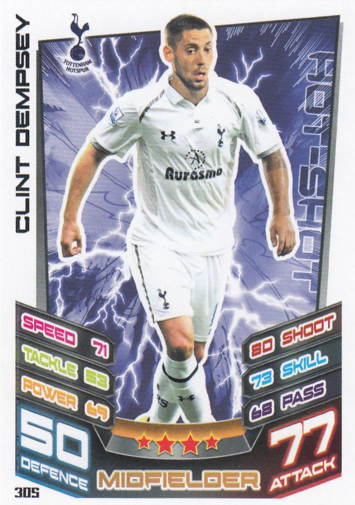 305. CLINT DEMPSEY - TOTTENHAM HOTSPUR - HOT-SHOT