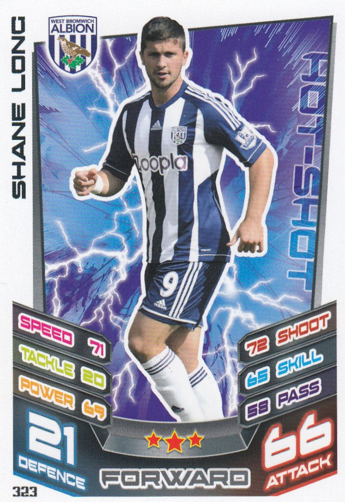 323. SHANE LONG - WEST BROMWICH ALBION - HOT-SHOT