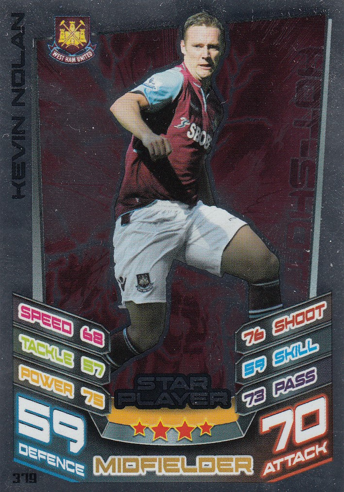 379. KEVIN NOLAN - WEST HAM UNITED - STAR PLAYER