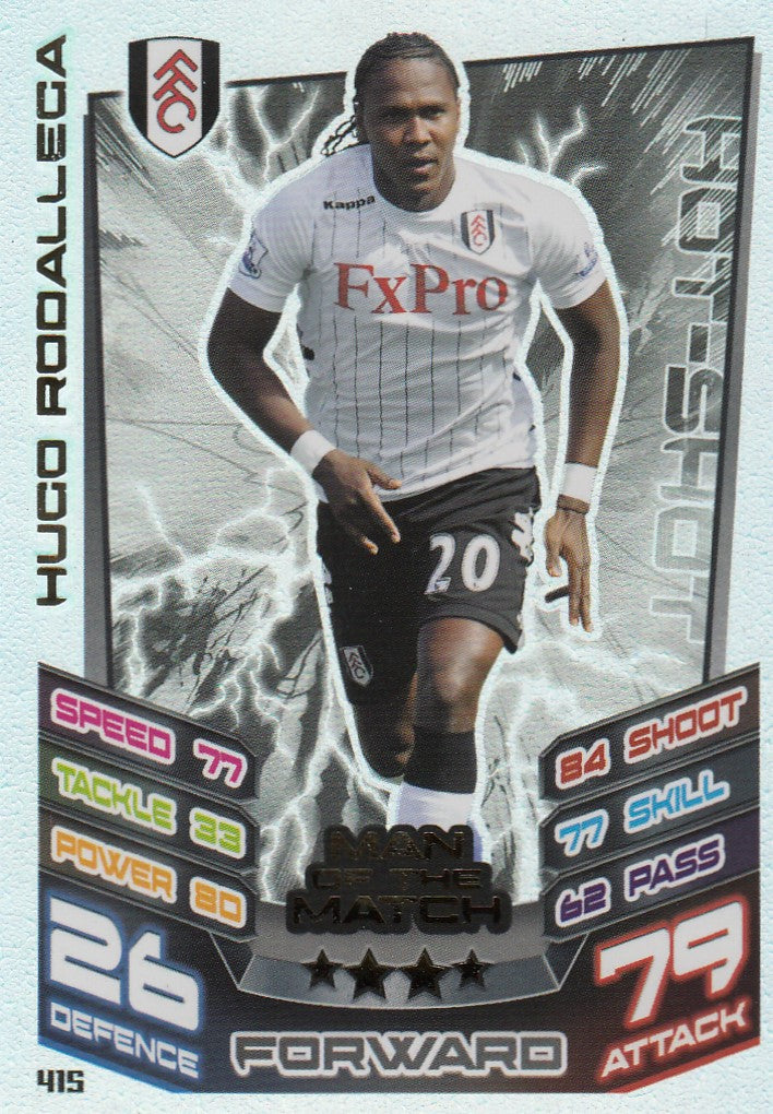 415. HUGO RODALLEGA - FULHAM - MAN OF THE MATCH