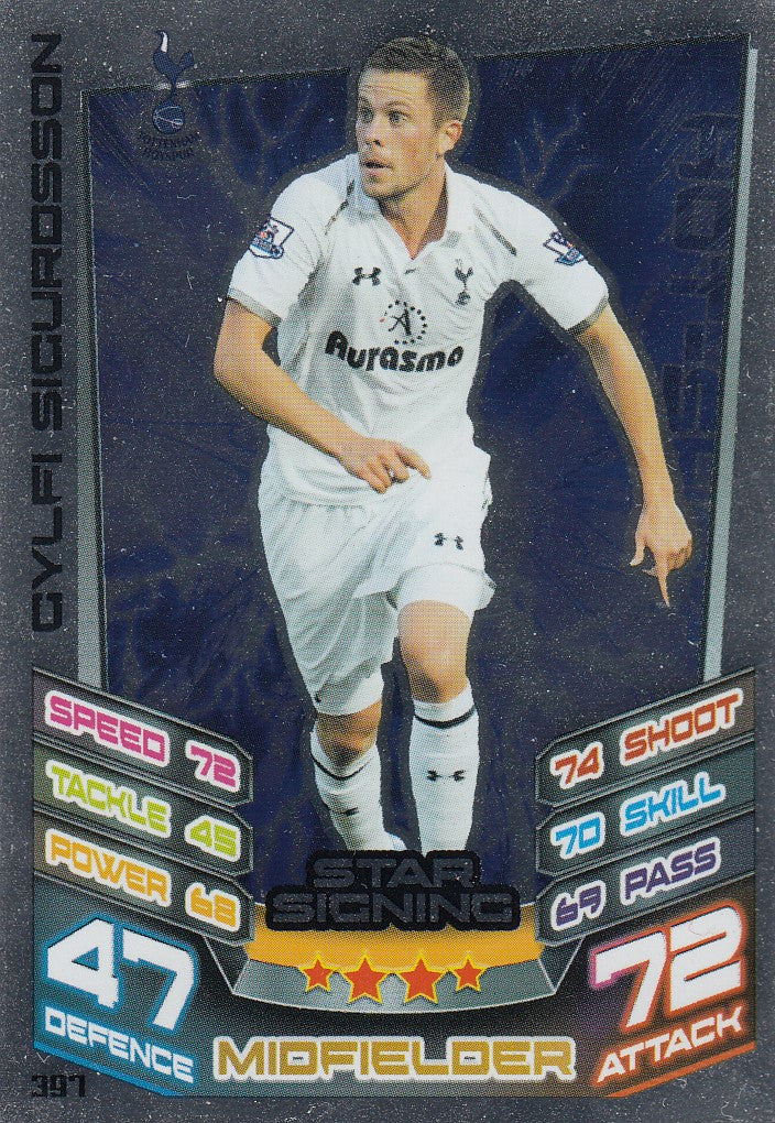 397. GYLFI SIGURDSSON - TOTTENHAM HOTSPUR - STAR SIGNING