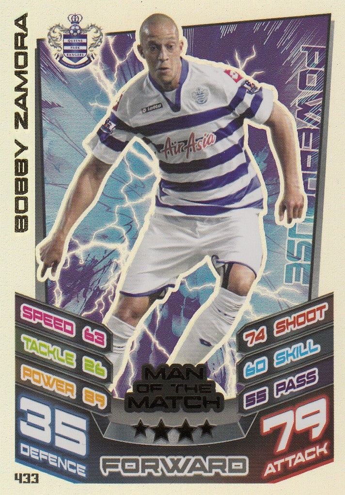 433 BOBBY ZAMORA - QUEENS PARK RANGERS - MAN OF THE MATCH