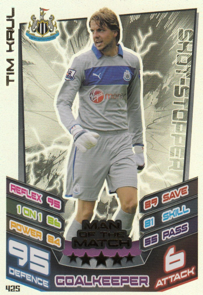 425. TIM KRUL - NEWCASTLE UNITED - MAN OF THE MATCH