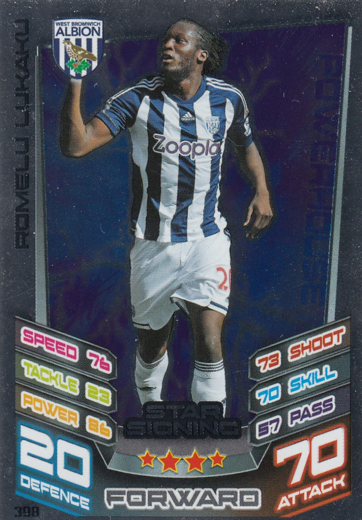 398. ROMELU LUKAKU - WEST BROMWICH - STAR SIGNING