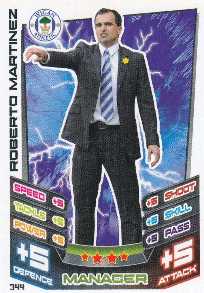 344. ROBERTO MARTINEZ - WIGAN ATHLETIC - MANAGER