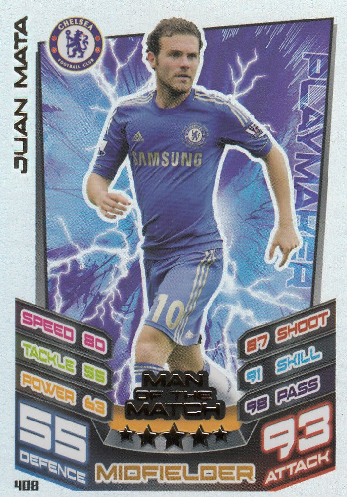 408. JUAN MATA - CHELSEA - MAN OF THE MATCH