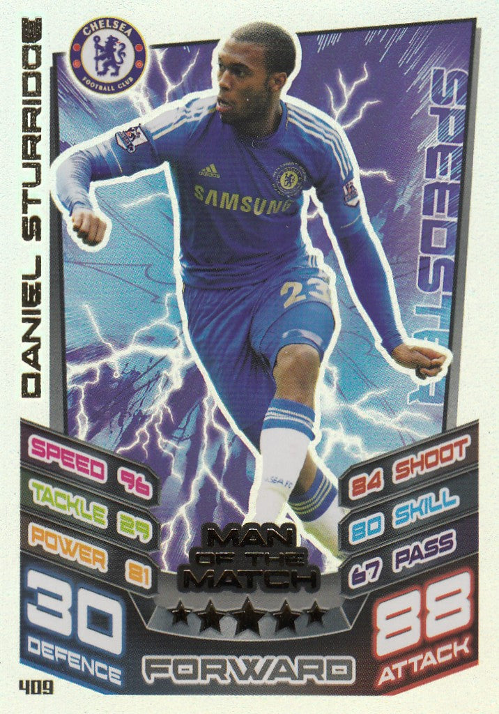 409. DANIEL STURRIDGE - CHELSEA - MAN OF THE MATCH