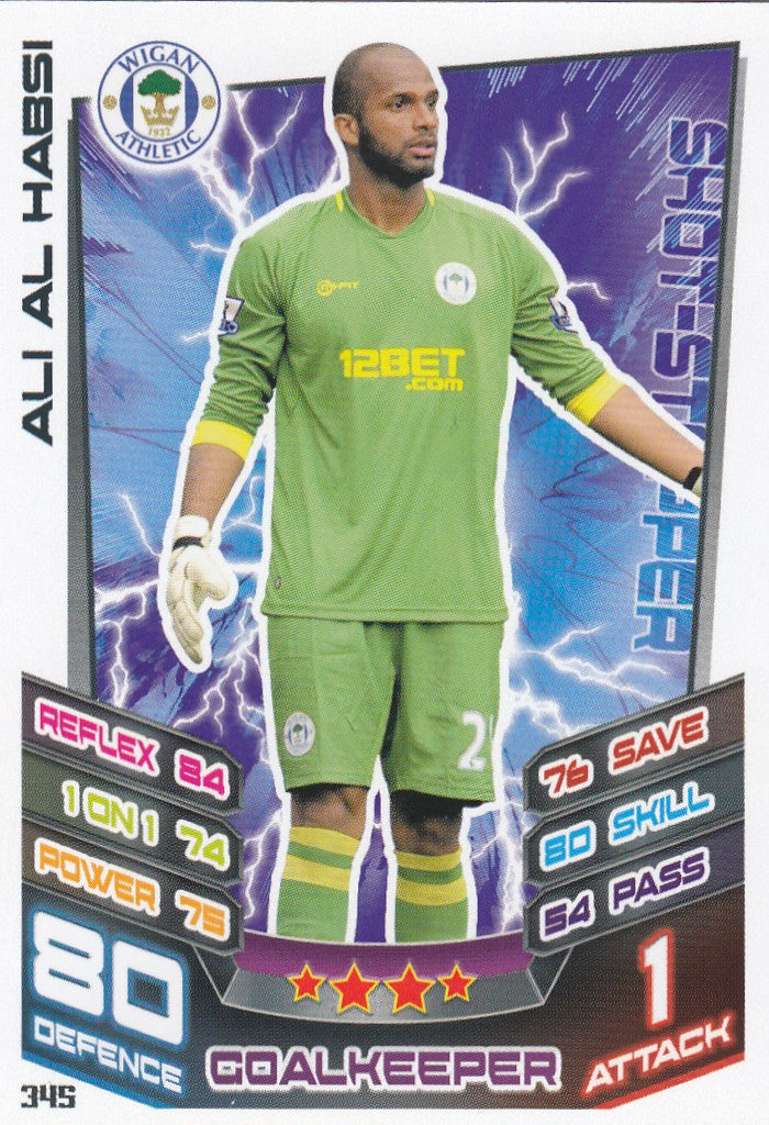345. ALI AL HABSI - WIGAN ATHLETIC - SHOT-STOPPER