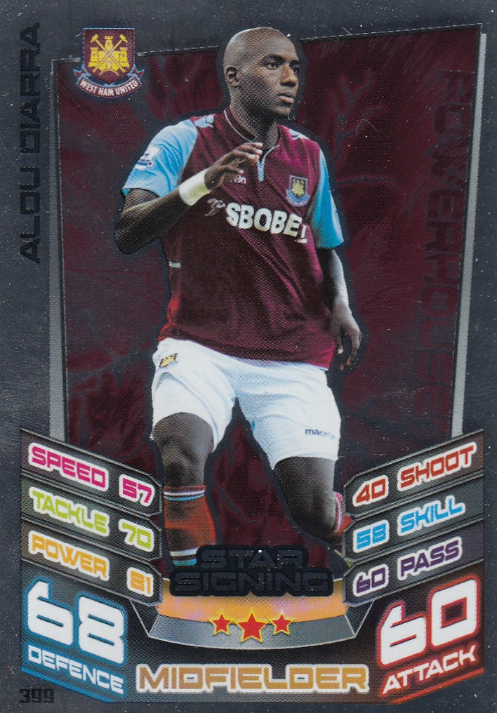 399. ALOU DIARRA - WEST HAM UNITED - STAR SIGNING