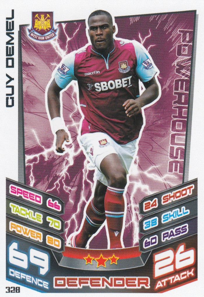 328. GUY DEMEL - WEST HAM UNITED - POWERHOUSE