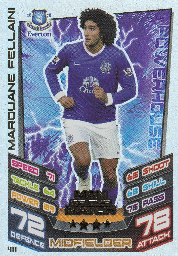 411. MAROUANE FELLAINI - EVERTON - MAN OF THE MATCH