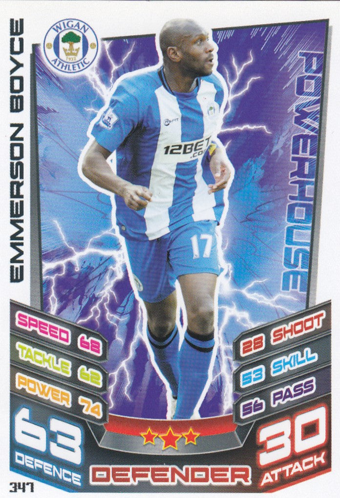347. EMMERSON BOYCE - WIGAN ATHLETIC - POWERHOUSE