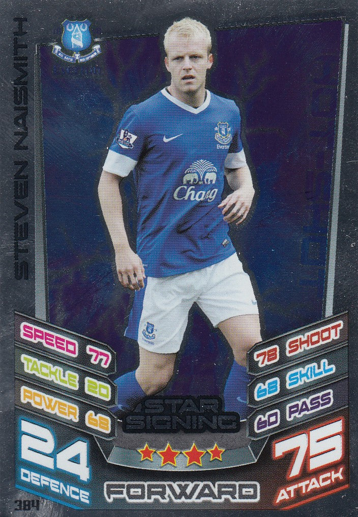 384. STEVEN NAISMITH - EVERTON - STAR SIGNING