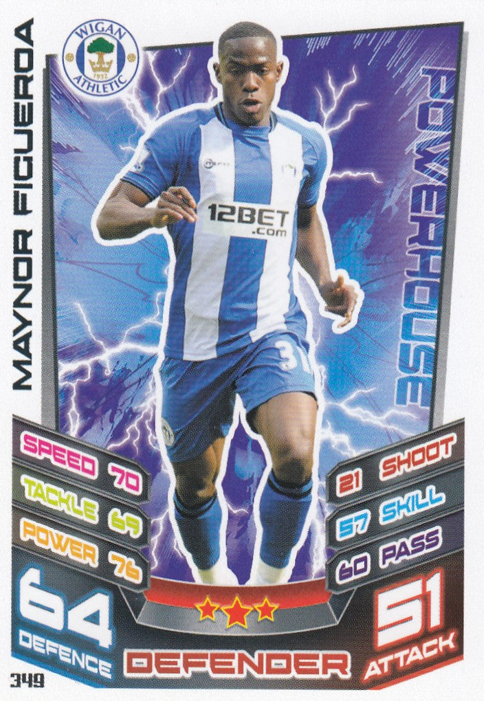 349. MAYNOR FIGUEROA - WIGAN ATHLETIC - POWERHOUSE