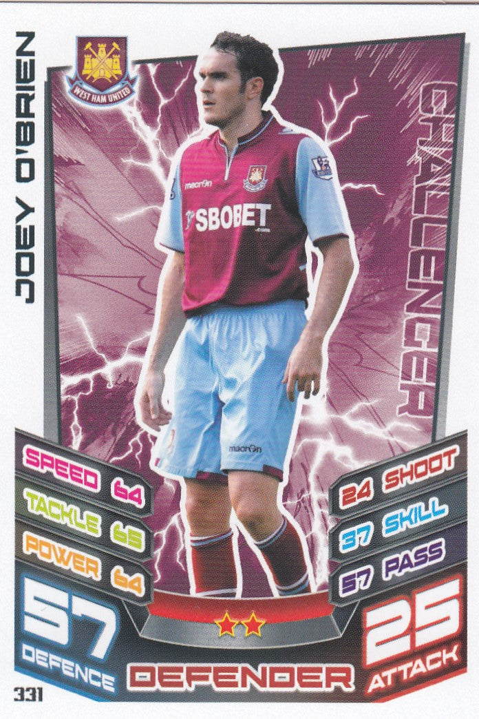 331. JOEY O’BRIEN - WEST HAM UNITED - CHALLENGER