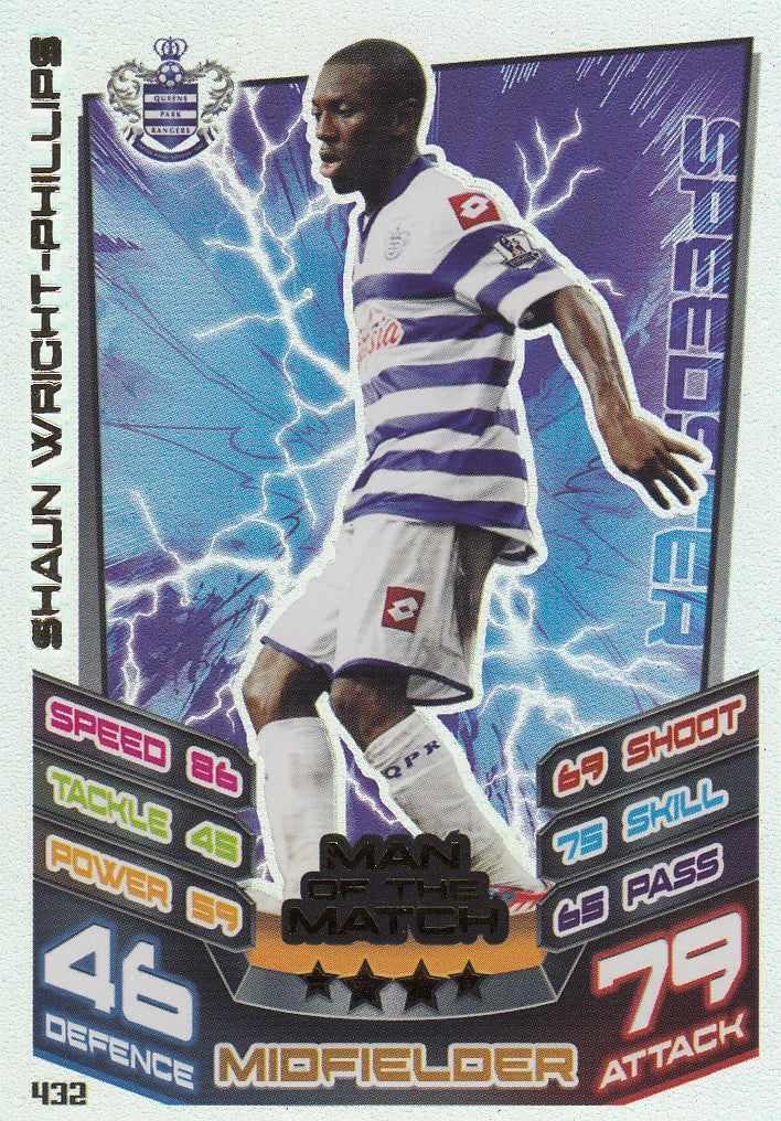 432. SHAUN WRIGHT-PHILLIPS - QUEENS PARK RANGERS - MAN OF THE MATCH