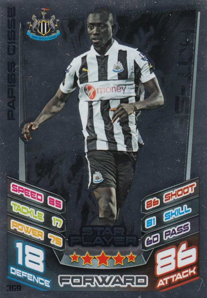 369. PAPISS CISSE - NEWCASTLE UNITED - STAR PLAYER