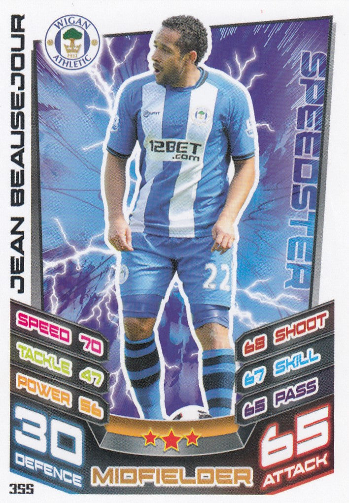 355. JEAN BEAUSEJOUR - WIGAN ATHLETIC - SPEEDSTER