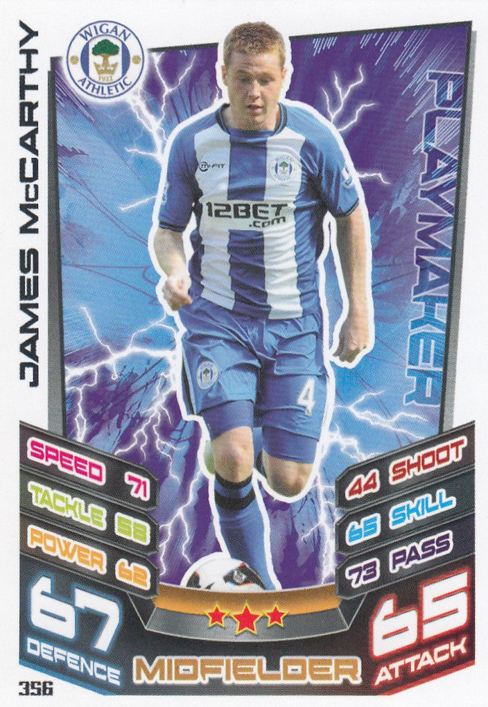 356. JAMES MCCARTHY - WIGAN ATHLETIC - PLAYMAKER