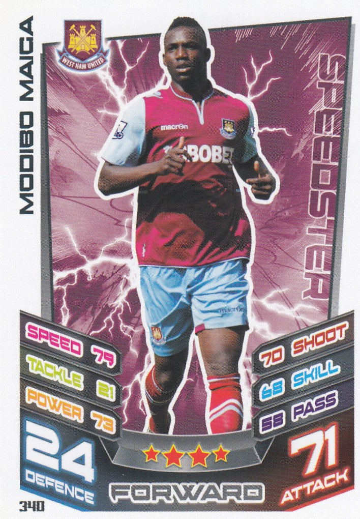 340. MODIBO MAIGA - WEST HAM UNITED - SPEEDSTER