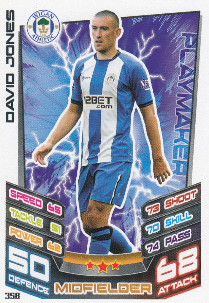 358. DAVID JONES - WIGAN ATHLETIC - PLAYMAKER