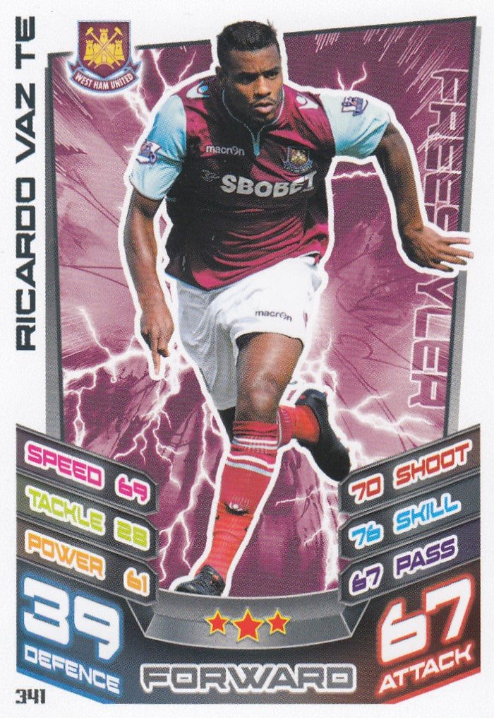 341. RICARDO VAZ TE - WEST HAM UNITED - FREESTYLER