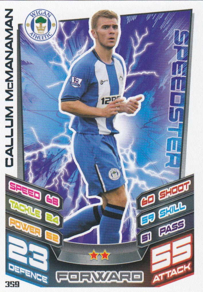 359. CALLUM MCMANAMAN - WIGAN ATHLETIC - SPEEDSTER