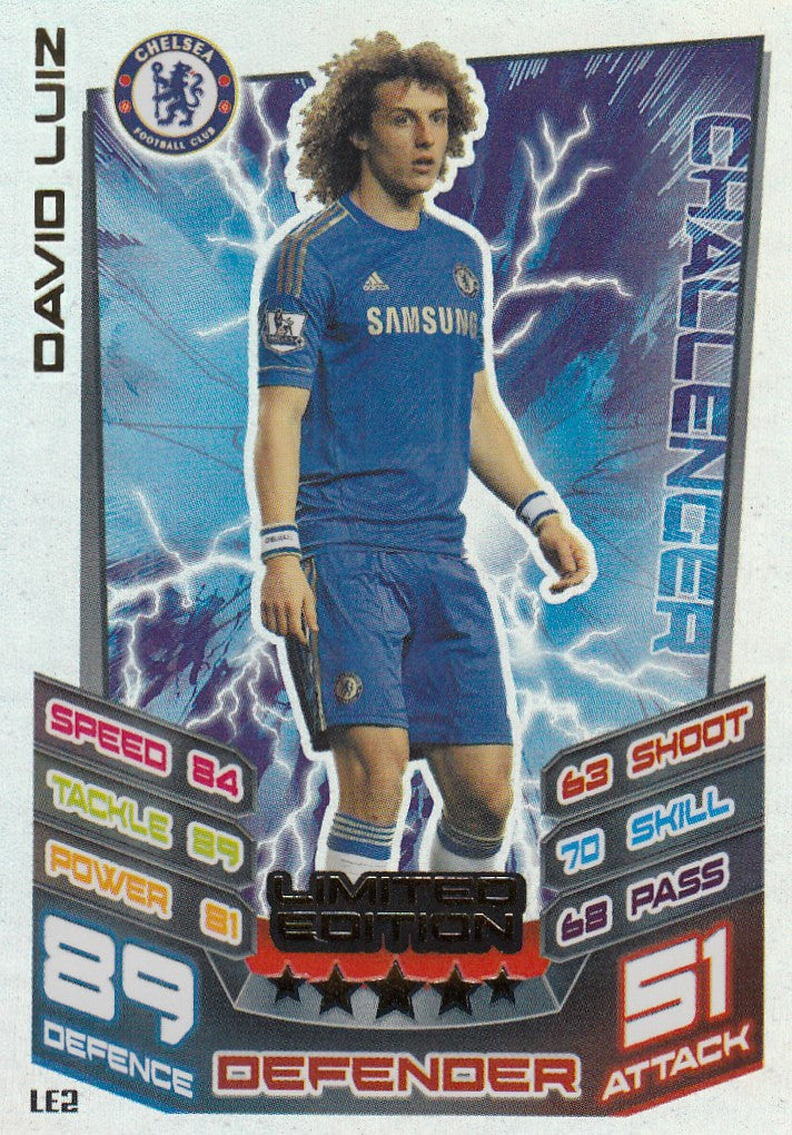 LE2. DAVID LUIZ - CHELSEA - LIMITED EDITION - EXTRA