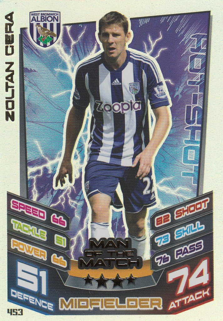 453. ZOLTAN GERA - WEST BROMWICH ALBION - MAN OF THE MATCH