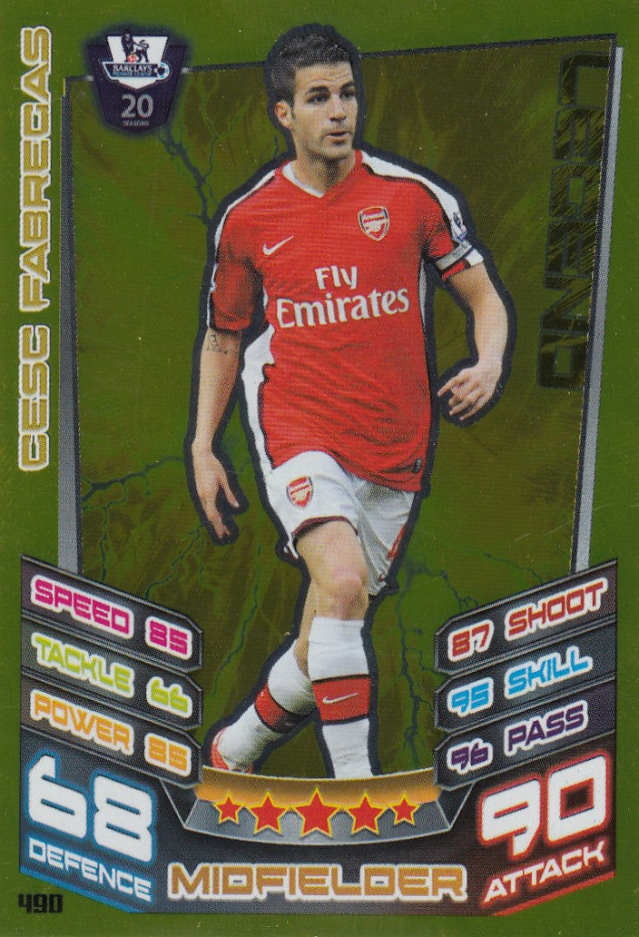 490. CESC FABREGAS - ARSENAL - LEGEND