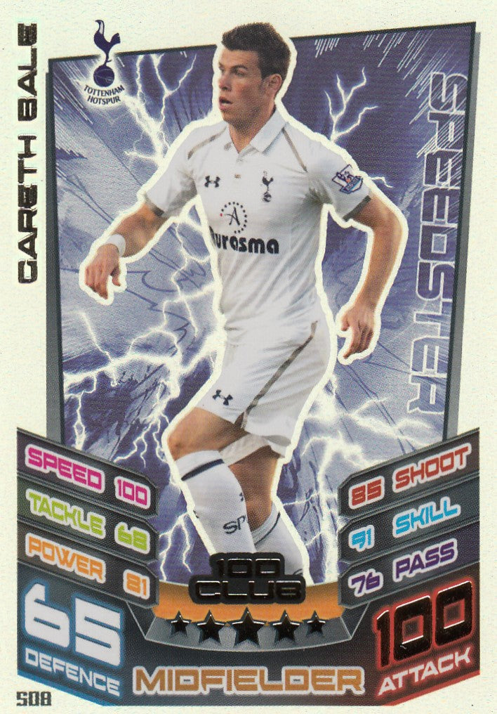 508. GARETH BALE - TOTTENHAM - 100 CLUB
