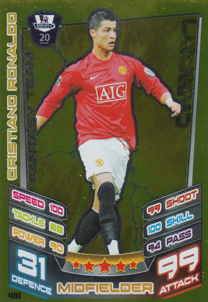 481. CRISTIANO RONALDO - MANCHESTER UNITED - LEGEND