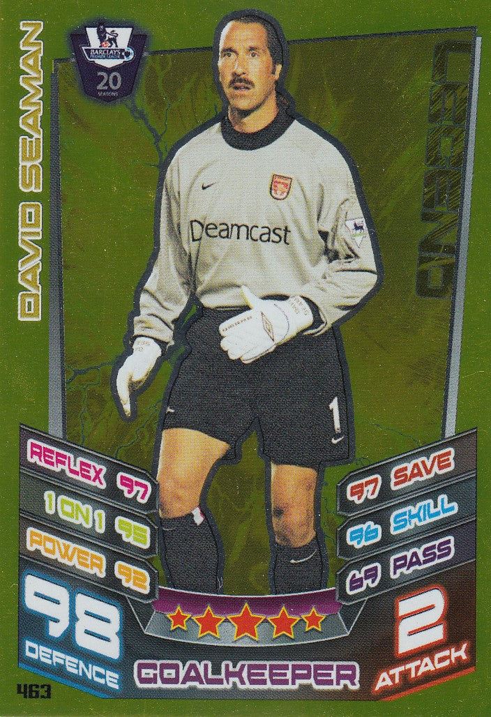 463. DAVID SEAMAN - ARSENAL - LEGEND
