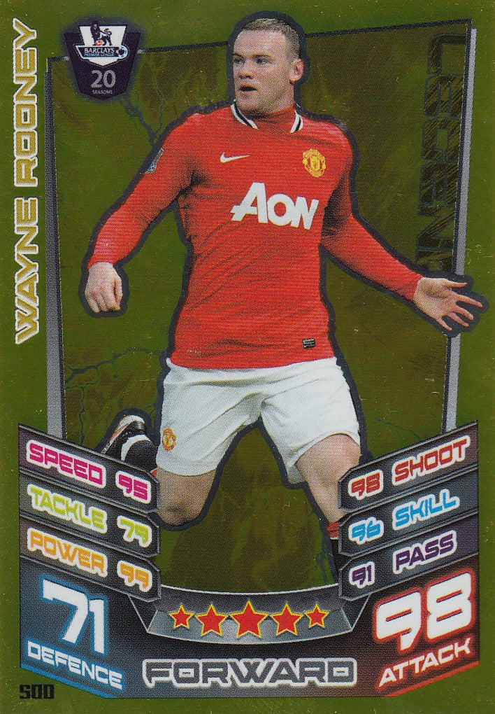 500. WAYNE ROONEY - MANCHESTER UNITED - LEGEND