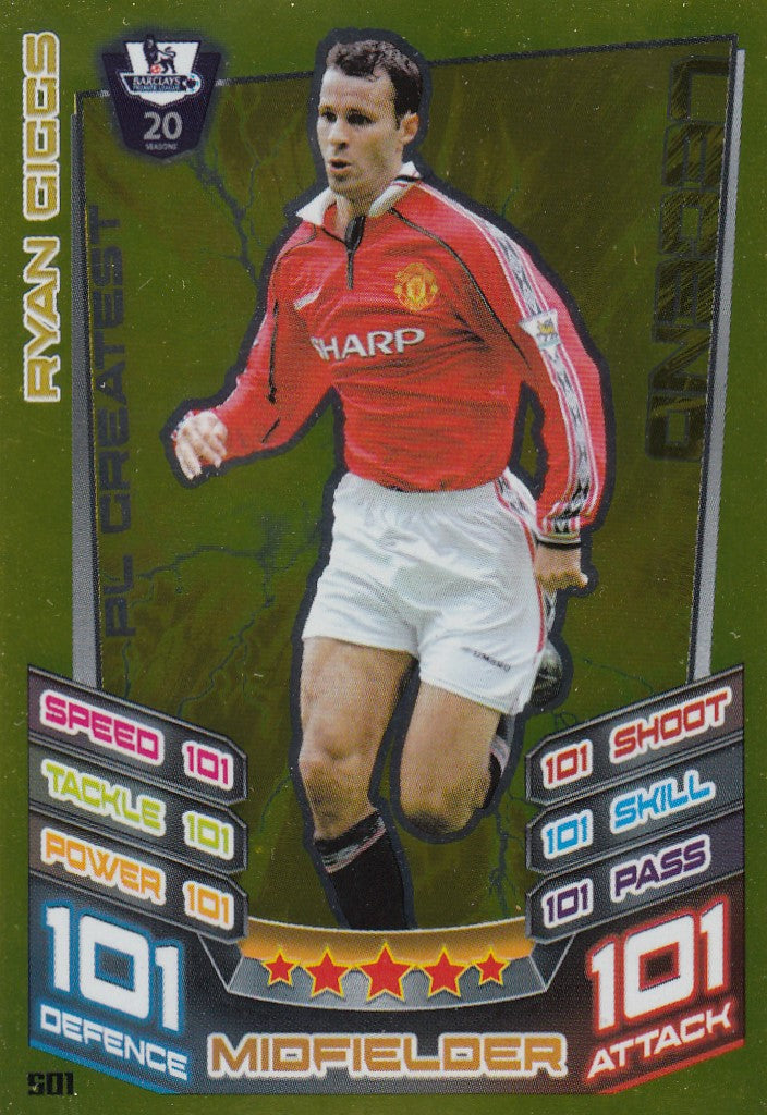 501. RYAN GIGGS - MANCHESTER UNITED - LEGEND