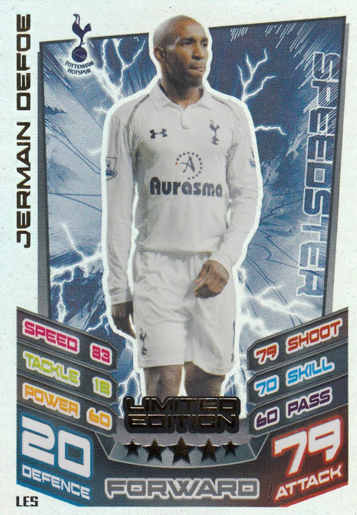LE5. JERMAIN DEFOE - TOTTENHAM - LIMITED EDITION - EXTRA
