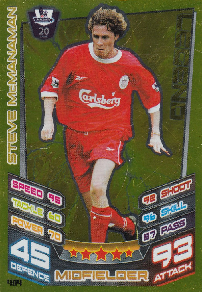 484. STEVE MCMANAMAN - LIVERPOOL - LEGEND