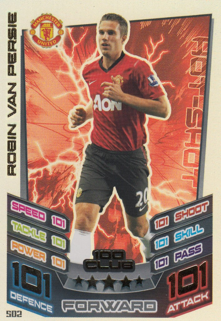 502. ROBIN VAN PERSIE - MANCHESTER UNITED - 100 CLUB