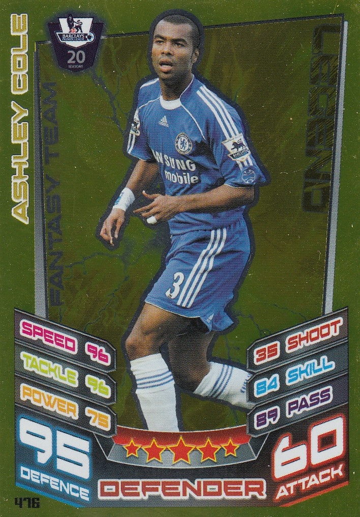 476. ASHLEY COLE - CHELSEA - LEGEND