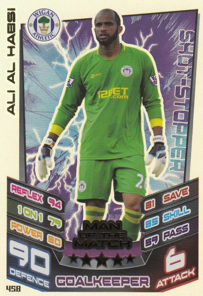 458. ALI AL HABSI - WIGAN ATHLETIC - MAN OF THE MATCH