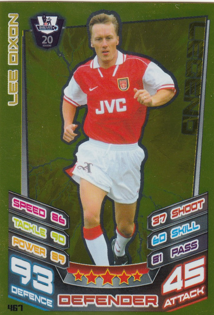 467. LEE DIXON - ARSENAL - LEGEND