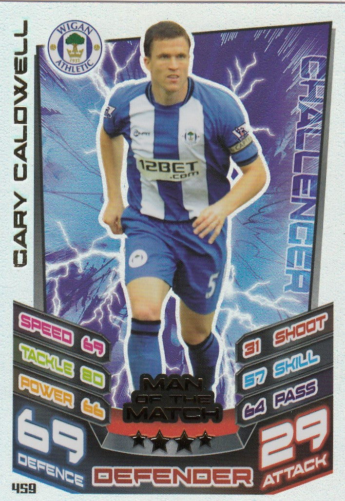 459. GARY CALDWELL - WIGAN ATHLETIC - MAN OF THE MATCH