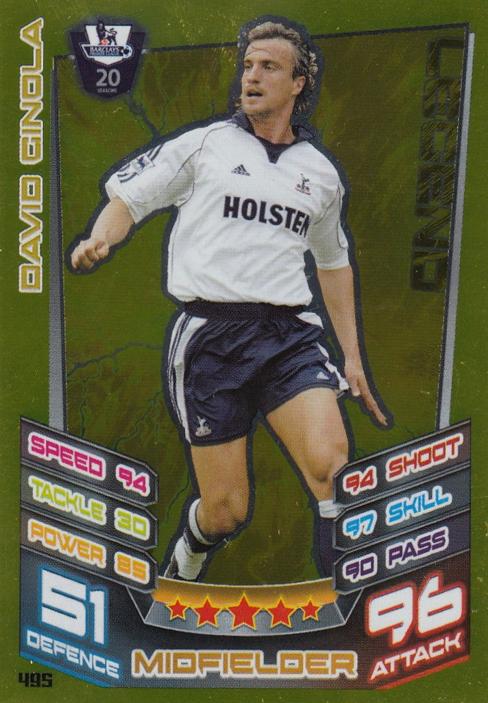 495. DAVID GINOLA - TOTTENHAM - LEGEND