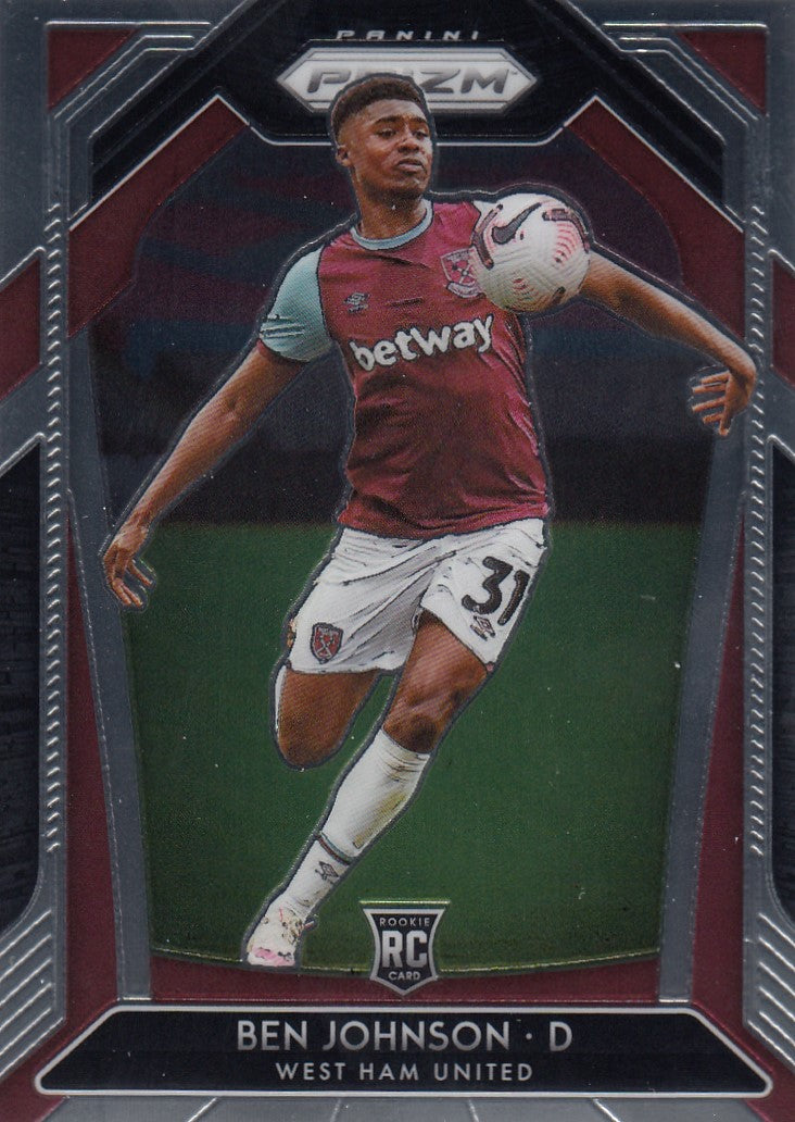 189. BEN JOHNSON - WEST HAM UNITED - ROOKIE