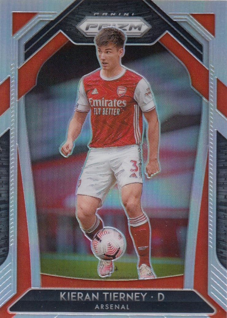 034. KIERAN TIERNEY - ARSENAL - SILVER PRIZM