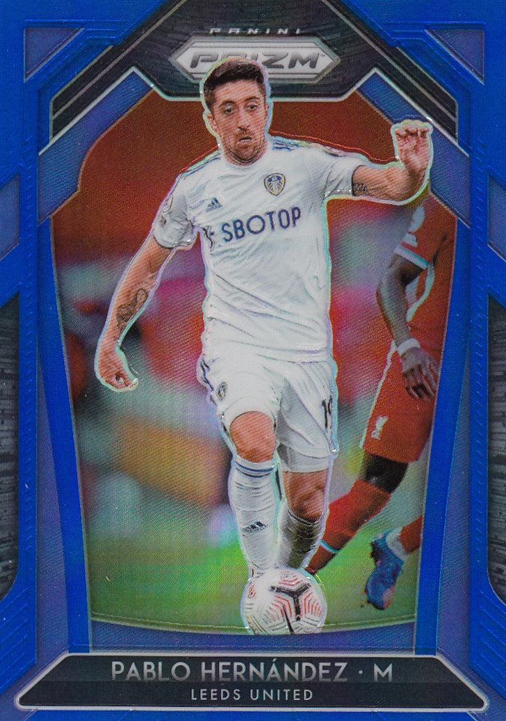 #199. BLUE PRIZM - 207. PABLO HERNÀNDEZ - LEEDS UNITED - CARD 93 OF 199