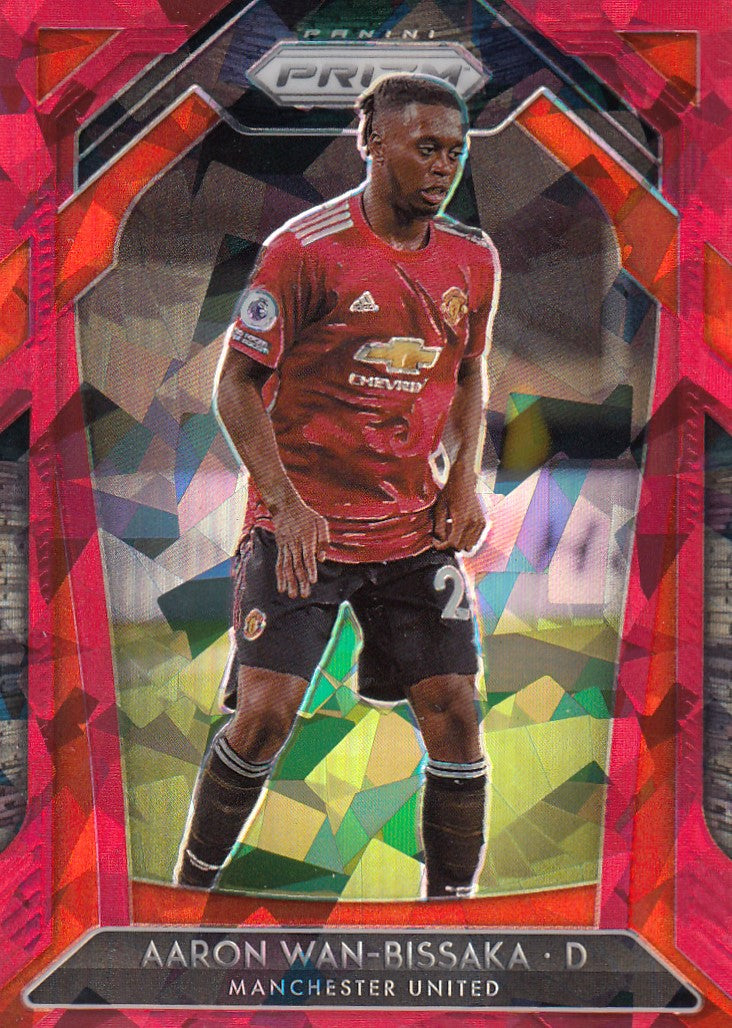 004. AARON WAN-BISSAKA - MANCHESTER UNITED - RED ICE PRIZM